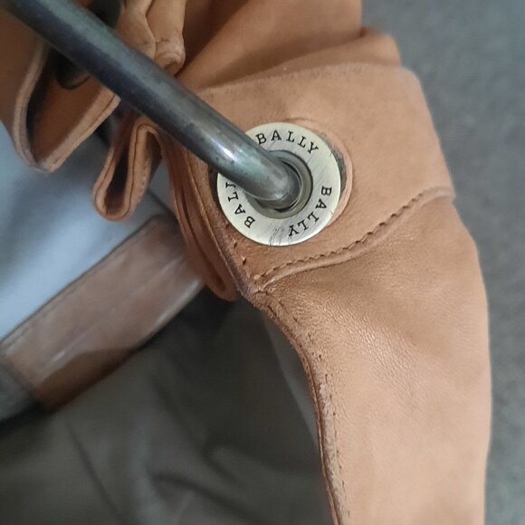 Bally leather shoulder bag , Made in Italy - Picture 2 of 8